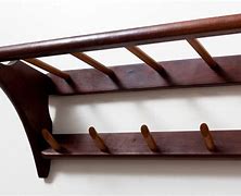 Image result for Mid Century Modern Coat Rack Wall Mounted