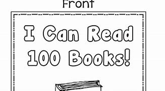 Image result for 100 Book Chalenge Sheet