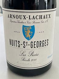 Image result for Robert Arnoux Arnoux Lachaux Nuits saint Georges Clos Corvees Pagets