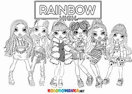 Image result for Rainbow High Silowette