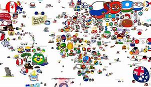 Image result for Country Ball World Map with All Countries
