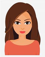 Image result for Cartoon Lady Face
