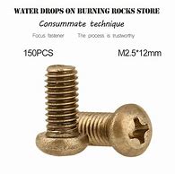 Image result for Round Head Copper Screws