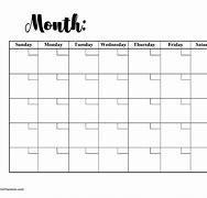 Image result for Blank Calendar with Lines