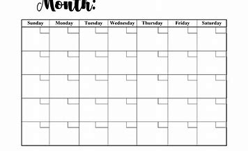 Image result for Free Calendar Pages