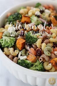 Image result for Fall Harvest Pasta Salad