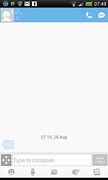 Image result for Text Message Screen Blank