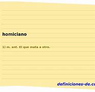 Image result for homiciano