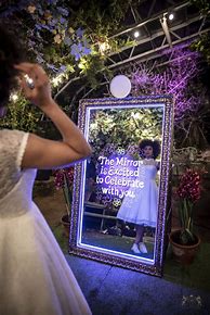 Image result for Wedding Mirror Photo Booth