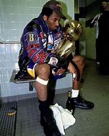 Image result for Kobe Sitting with Trophy