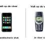 Image result for Nokia 3310 vs iPhone