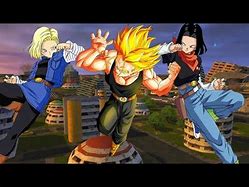 Image result for Trunks vs Android 17 and 18