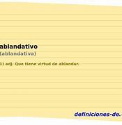 Image result for ablsndativo