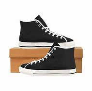 Image result for Black and White Canvas Shoes