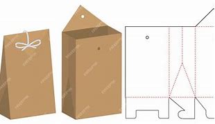 Image result for Paper Bag Packaging Template Design