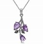 Image result for Amethyst Pendant Necklace