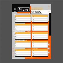 Image result for Printable Hotel Phone Directory