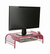 Image result for Pink Computer Monitor Stand Flowers