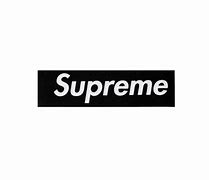 Image result for Black Supreme Logo.jpg