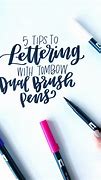 Image result for Letters Using Brush Pen