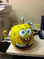 Image result for Spongebob Pumpkin Painting