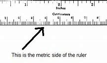 Image result for What Is a Metric Ruler