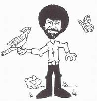 Image result for Bob Ross Printable