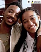 Image result for The Hate U Give Starr and Khalil