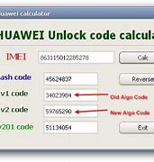 Image result for Huawei Unlock Calculator
