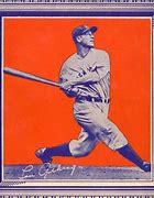 Image result for Lou Gehrig Autographed Baseball