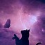 Image result for Cat Background Galaxy