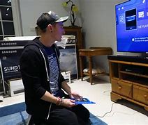 Image result for 55-Inch TV with PS 4