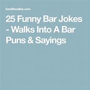 Image result for One-Liner Bar Jokes