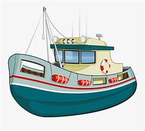 Image result for Fishing Boat Clipart