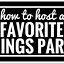 Image result for Favorite Things Party