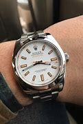 Image result for Rolex Milgauss On Wrist