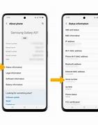 Image result for Where Is the Serial Number On Samsung A51