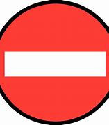 Image result for No-Entry Traffic Sign