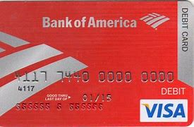 Image result for Bank of America Debit Card Number