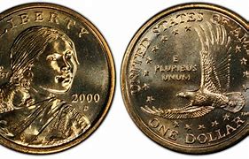 Image result for 2000 Proof Sacagawea Dollar