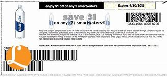 Image result for SmartWater Coupons Printable