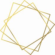 Image result for Gold Geometric Frame Png