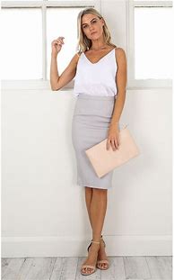 Image result for Pencil Skirt Business Outfits