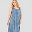 Image result for Denim Jean Plus Size Dresses