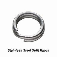 Image result for Stainless Steel Split Rings 20Mm