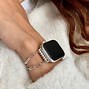 Image result for Silver Bracelet with a Apple