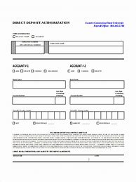 Image result for Employee Direct Deposit Form Run Powered by ADP