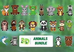 Image result for 3D Animals Vector