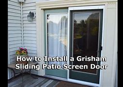 Image result for Grisham Sliding Screen Door Parts