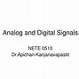 Image result for Analog vs Digital Signal Waveform
